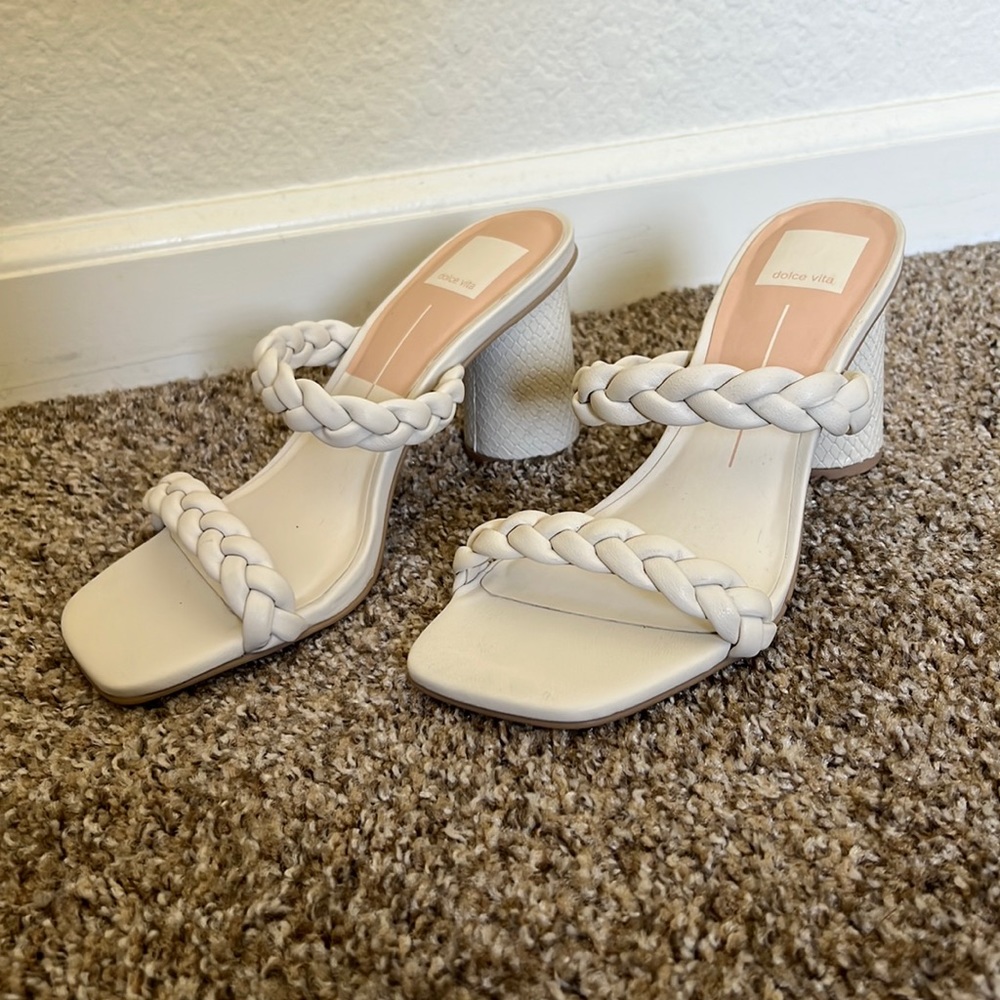 DOLCE VITA braided heel